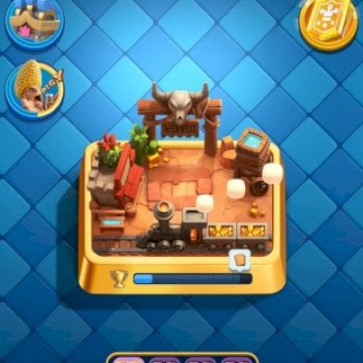 Conta de clash royale com 11350 troféus, 6 evoluções boas, nível 14 de torre etc