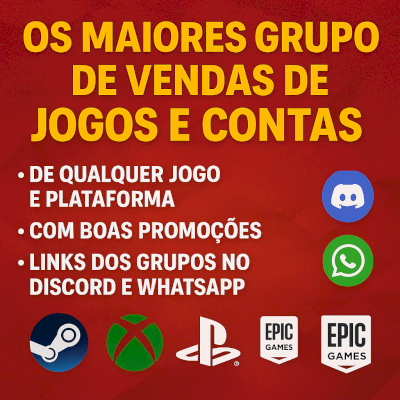 🔥 OS MAIORES GRUPOS DE COMPRA E VENDA DE CONTAS DE JOGOS! 🔥