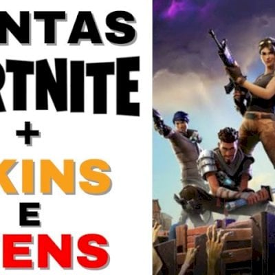 CONTAS FORTNITE COM SKINS, MOCHILAS, EMOTES, PICARETAS!
