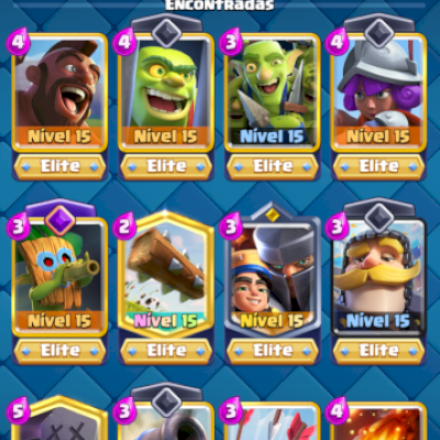 Conta com 2 passes recentes e 13 evolução 14 mil troféus