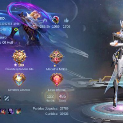 485 skins e Todos os Heróis