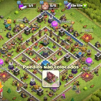 CONTA CLASH OF CLANS COC Freeman cv 12