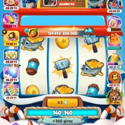 Vende-se conta coin master muito upada com mais de 700 reais investidos