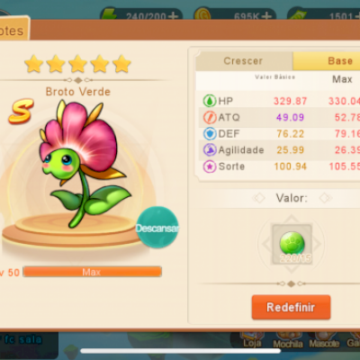 Conta DDTank Origin Mobile, Arma 242 +12, 2 Acessórios Roxos +8 , VIP 3