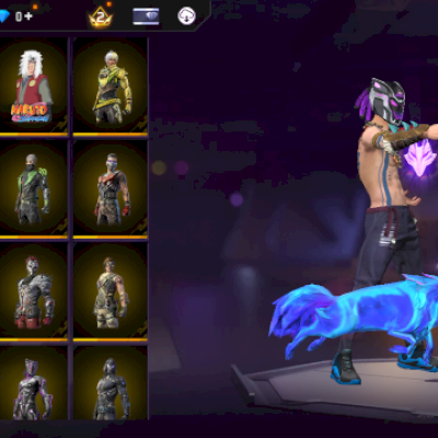 Conta free fire antiga level 75