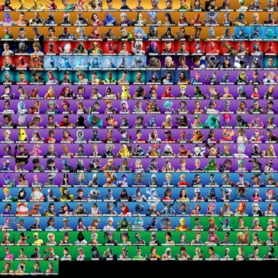 Conta fortnite com skins raras e 6000k earnings no tracker