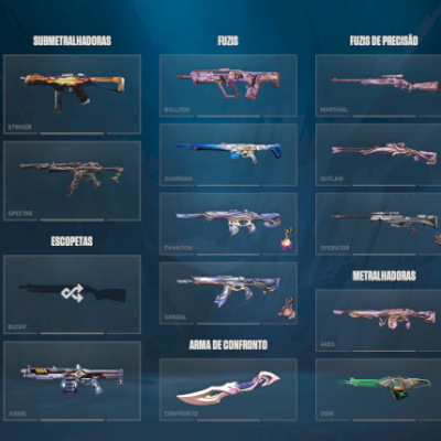 CONTA VALORANT PACOTE FLORETERIA/PRELUDIO DO CHAOS