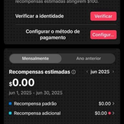 Conta TikTok 19K | Monetizada | Live | Nicho fácil | E-mail alterável