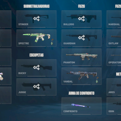 Conta com varias skins sem elo ex acendente