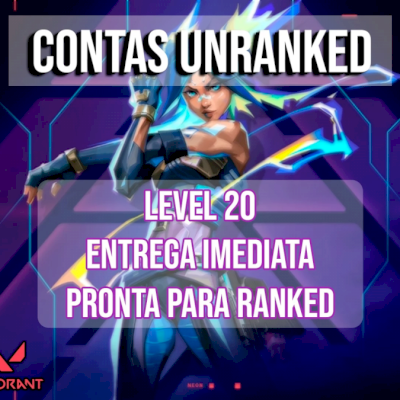 Conta nível 20, pronta para competitivo