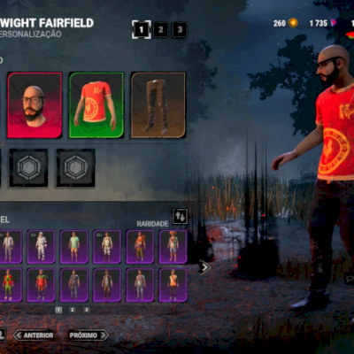 Dead By Daylight DESBLOQUEIO TOTAL de Skins, DLCS, Perks e Itens - Epic Games/Ms