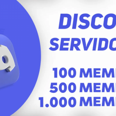 [🟢] Discord Servidor Recem Criado Com Membros Online Ou Offline