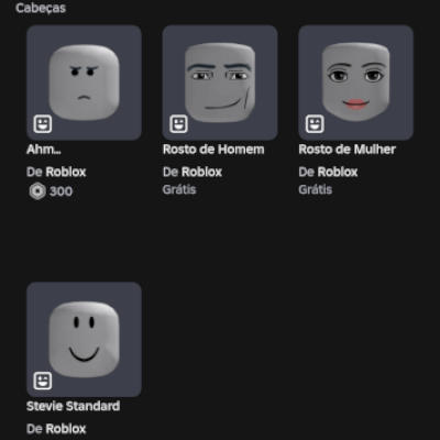 CONTA DE ROBLOX FEMININA