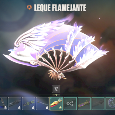 CONTA COM LEQUE FLAMEJANTE QUE NAO VOLTA MAIS