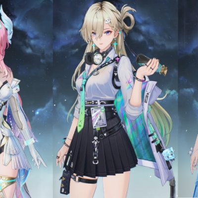VConta Wuthering Waves + Aemeath + Lynae + Shorekeeper