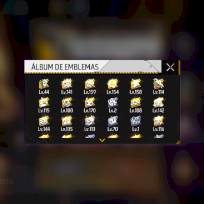 Conta Free fire Intermediária