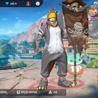 Conta free fire muito boa