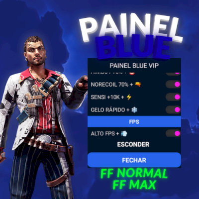 🔵Painel Blue auxílio de Mira💥