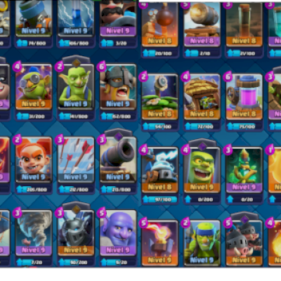CONTA CLASH ROYALE 5000 TROFÉUS