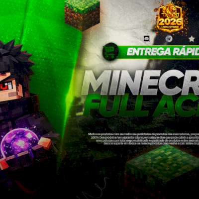 [PROMO 2026] MINECRAFT JAVA+BEDROCK ORIGINAL | FULL ACESSO