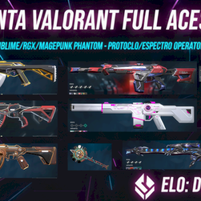 Conta Valorant com Skins | Full Acesso | Dima 2 (negociável) [Entrega Rápida]