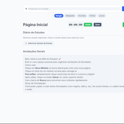 site de estudos completo funciona offline, acesso a acervo com + 100M de livros.