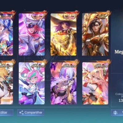 Conta com 568 skins!