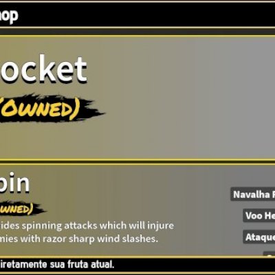 Conta de blox fruits com todas as gamepass e seis frutas perms!