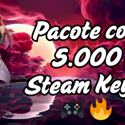🎮 🔥 Pacote com 5.000 Steam Keys