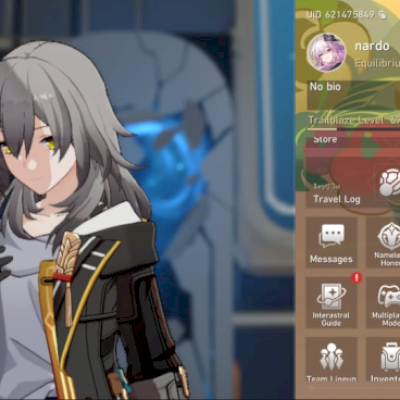 Conta honkai star rail com phainon, castorice, evernight, etc