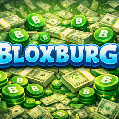 BloxBurg Vendo Contas De 1MI De Dinheiro E 450 BlockBucks