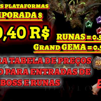 DIABLO IV - TEMPORADA 8 | GOLD | 10 BILHÕES