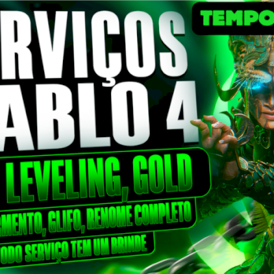 Serviços Diablo 4 TEMPORADA 6 MELHOR PREÇO AQUI