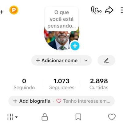 CONTA TIK TOK 1K DE SEG E 2,8K DE CURTIDAS (CONTAS TIK TOK)