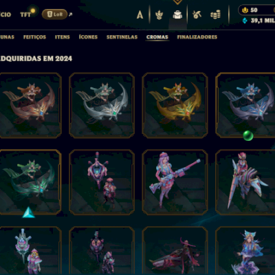 Conta de um Main Lulu, skin raras e mais de 5k gastos + Conta Valorant