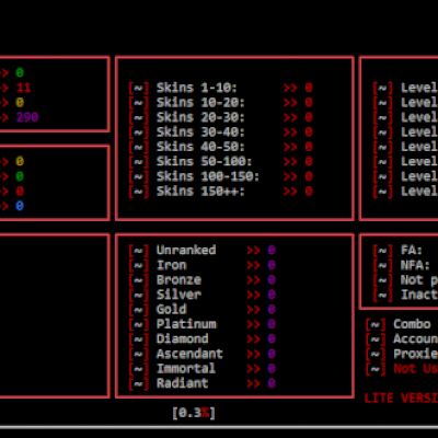 CHECKER DE CONTAS NFA VALORANT | BroKa Store | ENTREGA AUTOMÁTICA