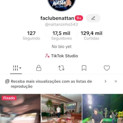 Vendo conta do tik Tok 17k