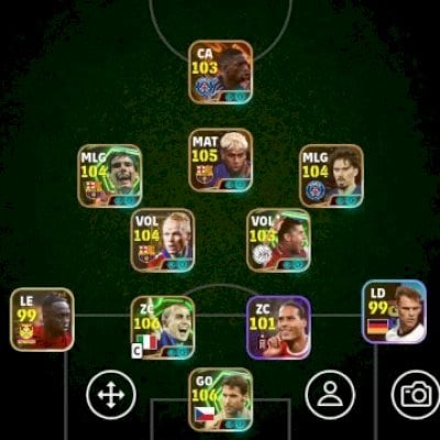 Conta efootbol acesso total, diversas épicas atuais para upar rank