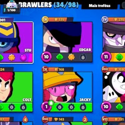 Conta de brawl stars