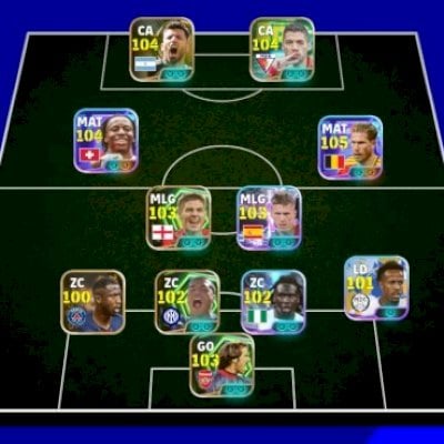 mbl/debruyne,aguero,suarez,manzambi,olmo,gerrard,militão,seaman,auba,rabiot ++