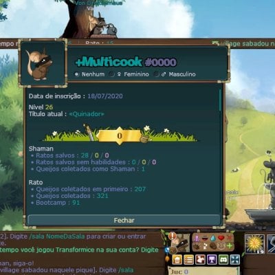 Conta rara com + no nick e perfil limpo de queijos e firsts