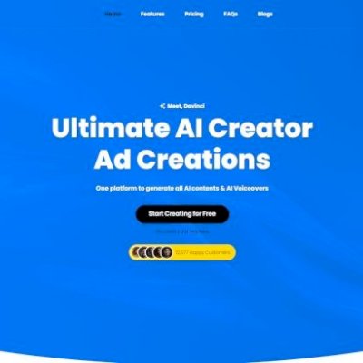 PHP Davinci AI - All-In-One SaaS Platform for AI Text, Image