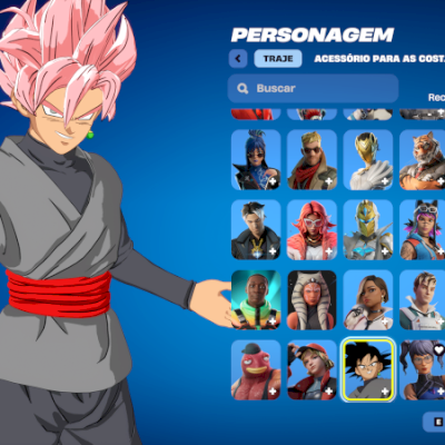Conta Fortinite | 92 skins | Goku Black | ENTREGA AUTOMÁTICA!