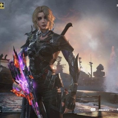 Conta COD móbile 2 skin mítica e -1430 cp de saldo negativo