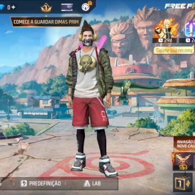 Conta de FF com skins raras