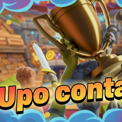 Subo os troféus da sua conta | Clash Royale