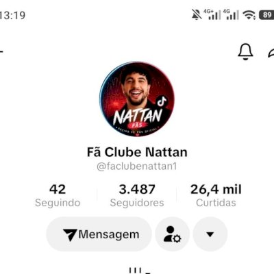 Vendo conta engajada do tik Tok