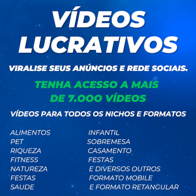 Pack Vídeos Virais, tenha acesso a mais de 70.000 Videos para seus projetos.
