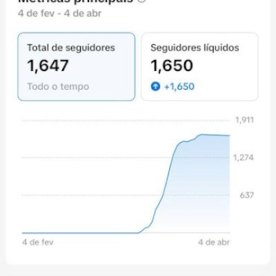 CONTA TIKTOK 1600 SEGUIDORES BR PROMOVER+SITE+LIVES+TROCAR NOME ✅ SHOP ANALISE