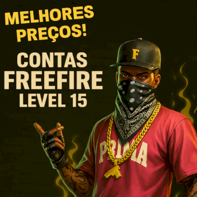 FREE FIRE/CONTAS LEVEL 15/LER DESCRIÇÃO